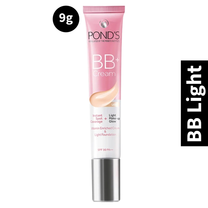 Ponds Bright Beauty BB+ Fairness Cream Spf 30 Light Tube Of  9G