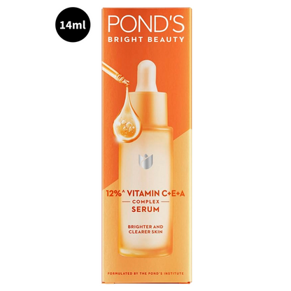 Bright Beauty Ponds 12% Vitamin C+E+A Brightner & Cleanser Skin Serum 14ml