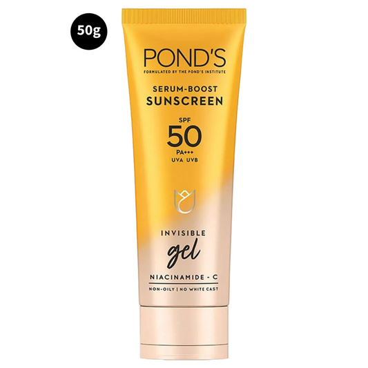 Ponds Serum Boost Sunscreen SPF 50 PA+++ Gel (50gm) (Pack of 1)