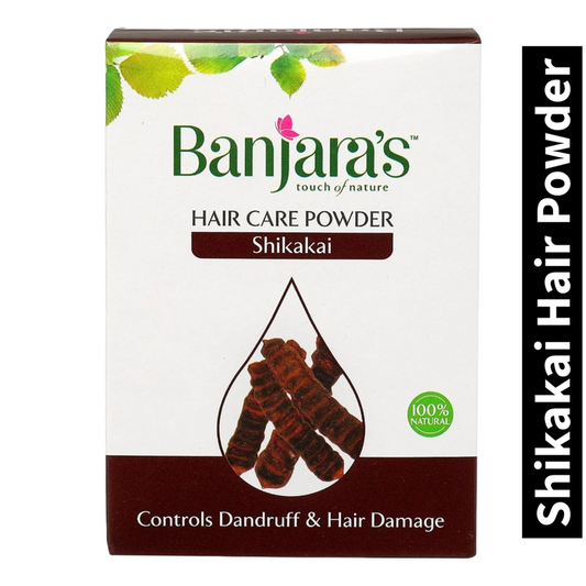 Banjara's Shikakai Controls Dandruff & Hair Damage Hair Powder 100g