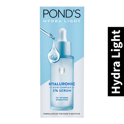 72 Hr Deep Hydration Ponds Hydra Light Hyaluronic 2% Serum 28ml