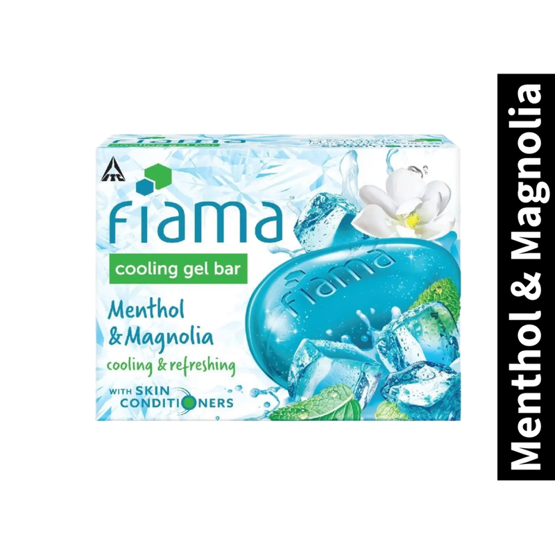 Menthol & Magnolia Fiama Cooling & Refreshing Gel Bar 125gm