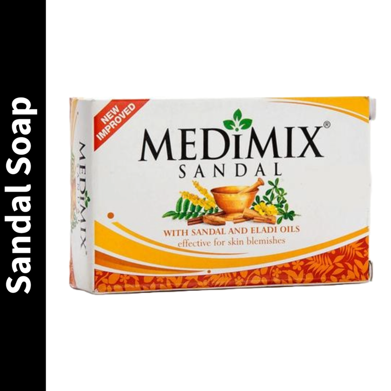 Medimix Classic Sandal Bathing Soap with 18 Herbs (75gm)