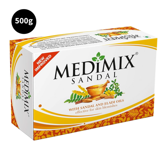 Medimix Classic Sandal Bathing Soap with 18 Herbs (500gm)