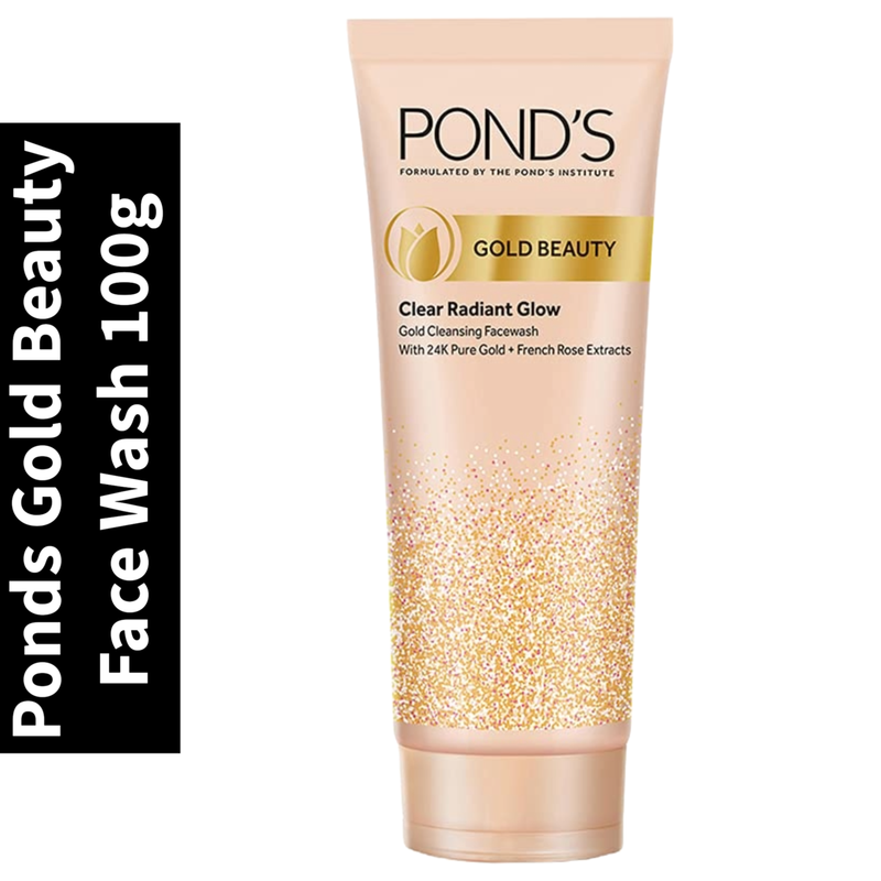 Face Wash Ponds Gold Beauty Clear Radiant Glow 100g