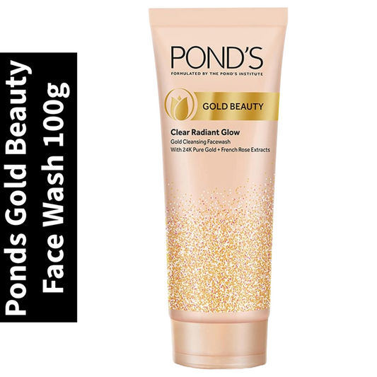 Face Wash Ponds Gold Beauty Clear Radiant Glow 100g