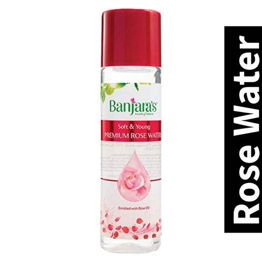 Premium Banjara's Soft & Young Rose Water 120ml