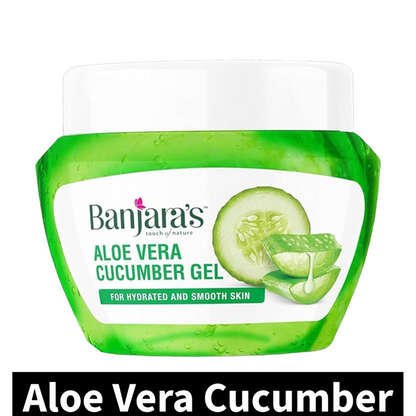 Aloe Vera Banjara's Cucumber Skin Gel 100g