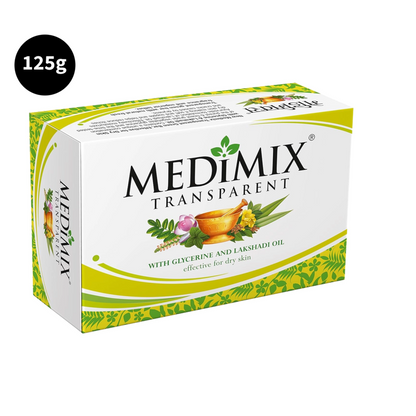 Medimix Classic Transparent Bathing Soap with 18 Herbs (125gm)