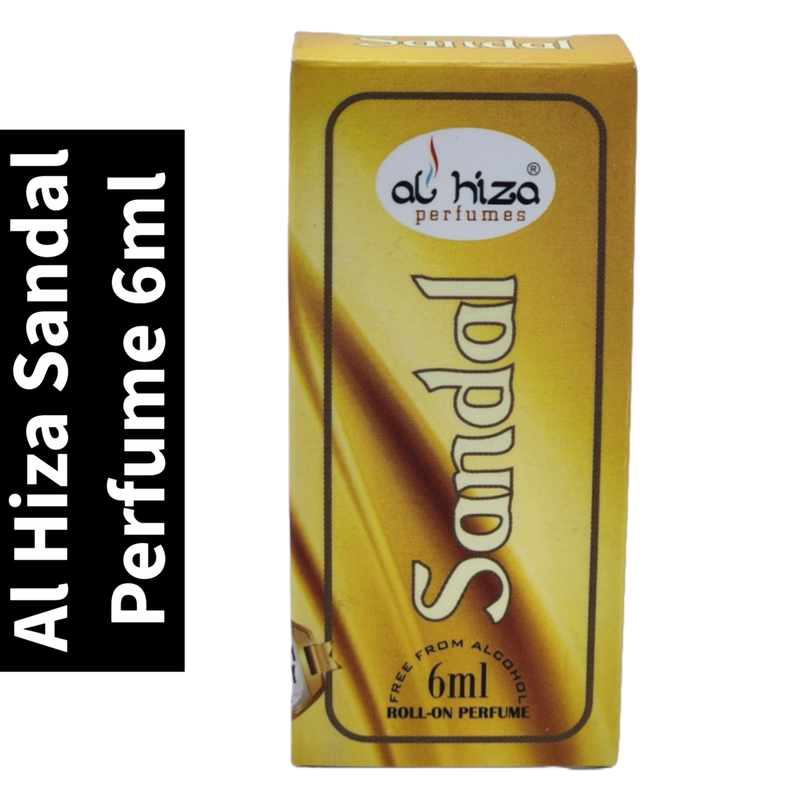 Roll On Perfume Al Hiza Sandal 6ml
