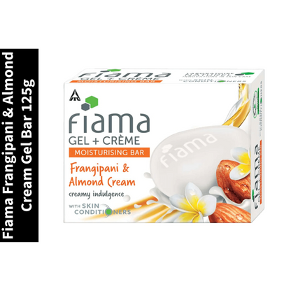 Fiama Moisturising Gel Bar Frangipani & Almond Cream 125gm