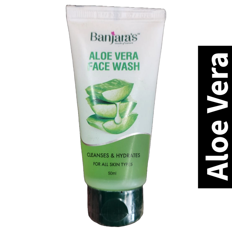 Aloe Vera Banjara's Skin Face Wash 50ml