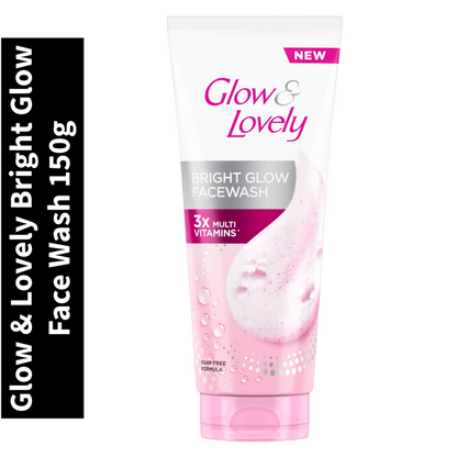 Glow & Lovely 3x Multi Vitamis Face Wash Bright C Glow 150g