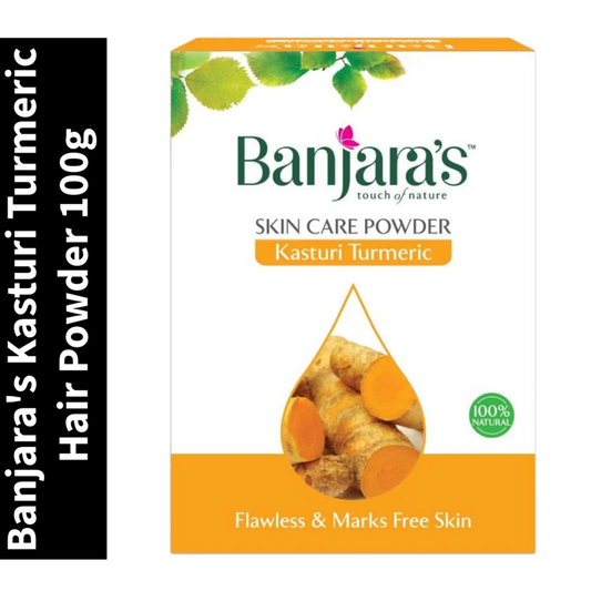 Care Kasturi Turmeric Banjara's Skin Powder 100g Skin Rejuvenates