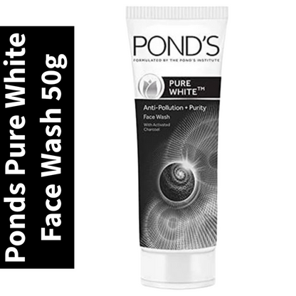 Ponds Pure White Anti-Pollution+Purity Face Wash 50 g