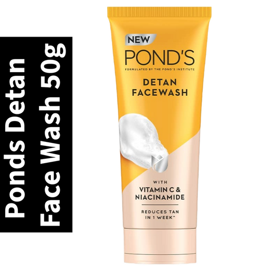 Detan With Vitamin C & Niacinamide Ponds Face Wash 100g