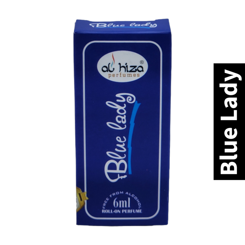 Roll On Perfume Al Hiza Blue Lady 6ml