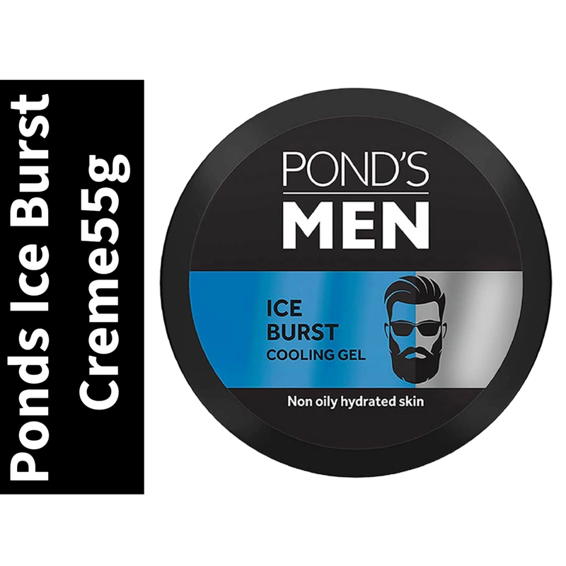 Ponds Men Ice Burst Cooling Face Gel (55gm) (Pack of 1)