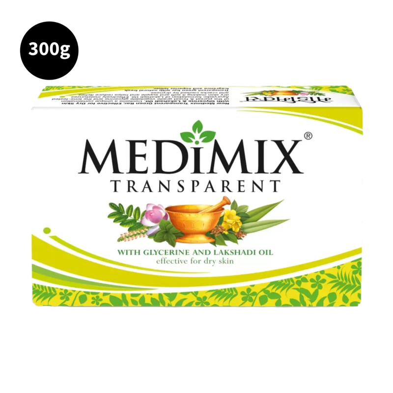 Medimix Classic Transparent Bathing Soap with 18 Herbs (300gm)