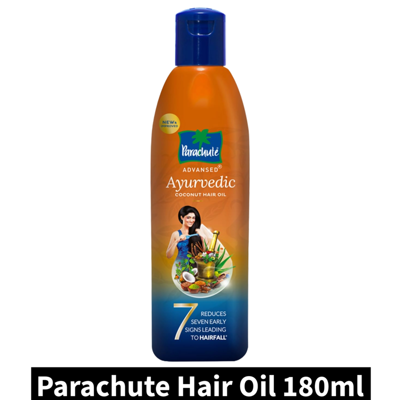 Parachute Advansed Ayurvedic Coconut Hair Oil, 180 ml