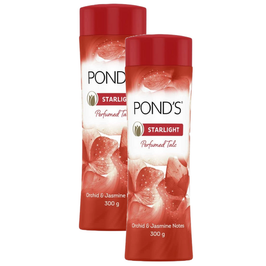 Ponds Starlight Orchid & Jasmine Notes Talc 300g Pack of 2