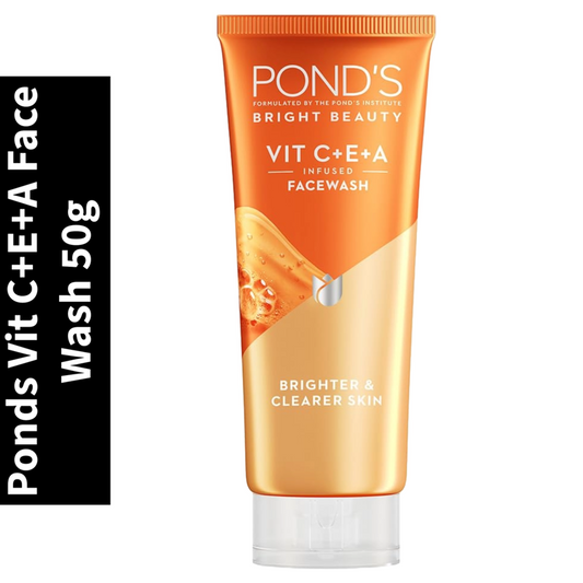 Skin Face Wash Ponds Bright Beauty Vit C+E+A Brighter & Cleanser 50g