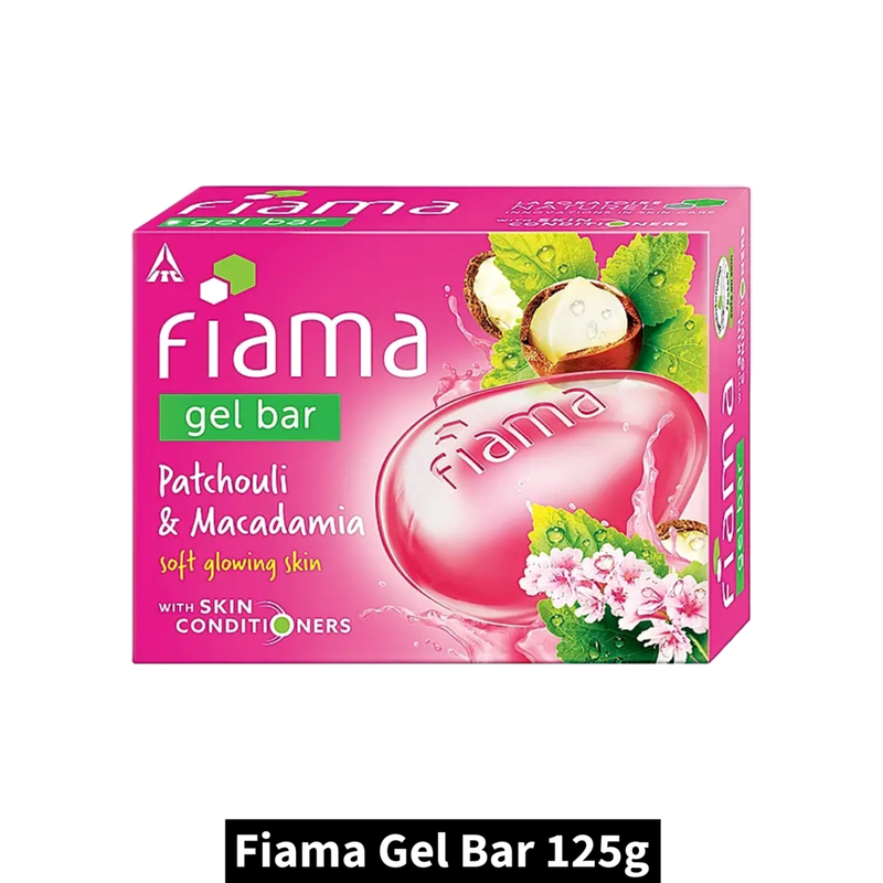 Fiama Patchouli & Macadamia Gel Bar (125gm)(Pack of 1)