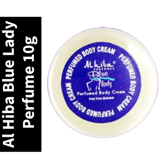 Perfume Body Cream Blue Lady Al Hiba 10g