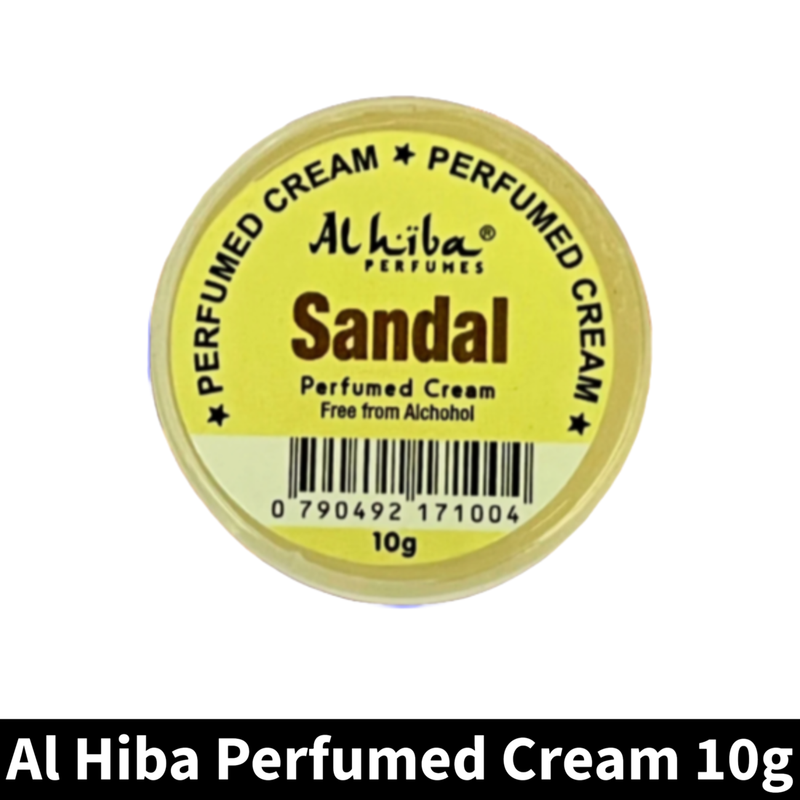 Al Hiba Perfume Body Cream Sandal (10gm)