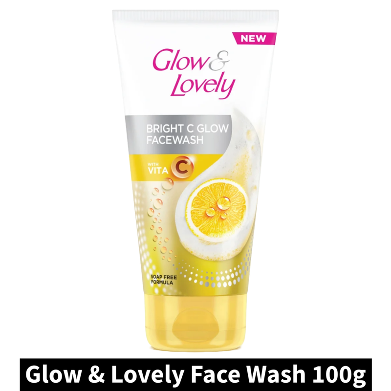 Bright C Glow Glow & Lovely With Vita Face Wash 100g