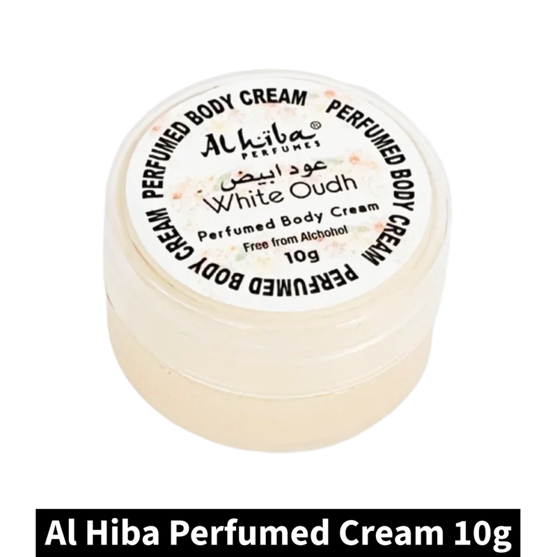 Al Hiba Perfume Body Cream White Oudh (10gm)