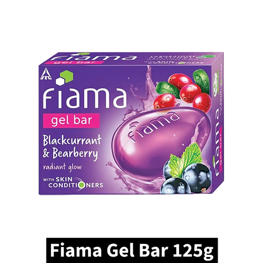 Fiama Blackcurrant & Bearberry Gel Bar (125gm)(Pack of 1)