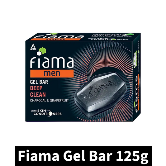 Fiama Men Deep Clean Gel Bar (125gm)(Pack of 1)