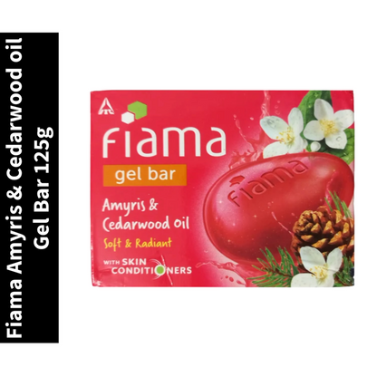 Soft & Radiant Fiama Amyris & Cedarwood Oil Gel Bar 125g