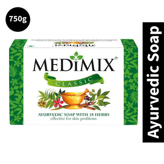 Medimix Ayurvedic Soap with 18 Herbs - 750 g