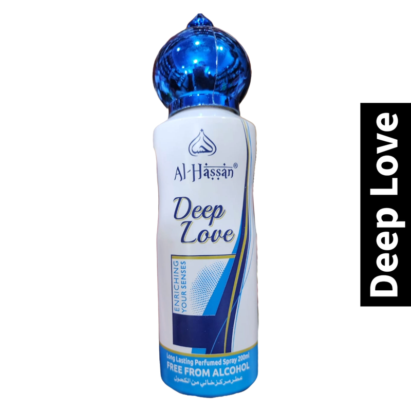 Deep Love Al Hassan Perfumed Spray 200ml