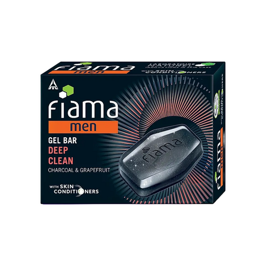 Fiama Men Deep Clean Charcoal & Grapefruit Gel Bar 125g