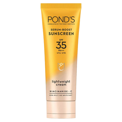 Sunscreen SPF 35 PA+++ Ponds Serum Boost Light Weight Cream 50g