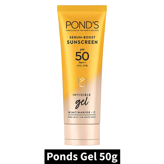 Sunscreen SPF 50 PA+++ Ponds Serum Boost Invisible Gel 50g