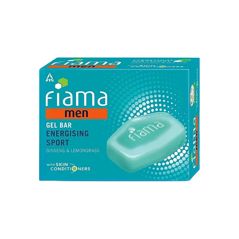 Fiama Men Energising Sport Ginseng & Lemongrass Gel Bar 125g