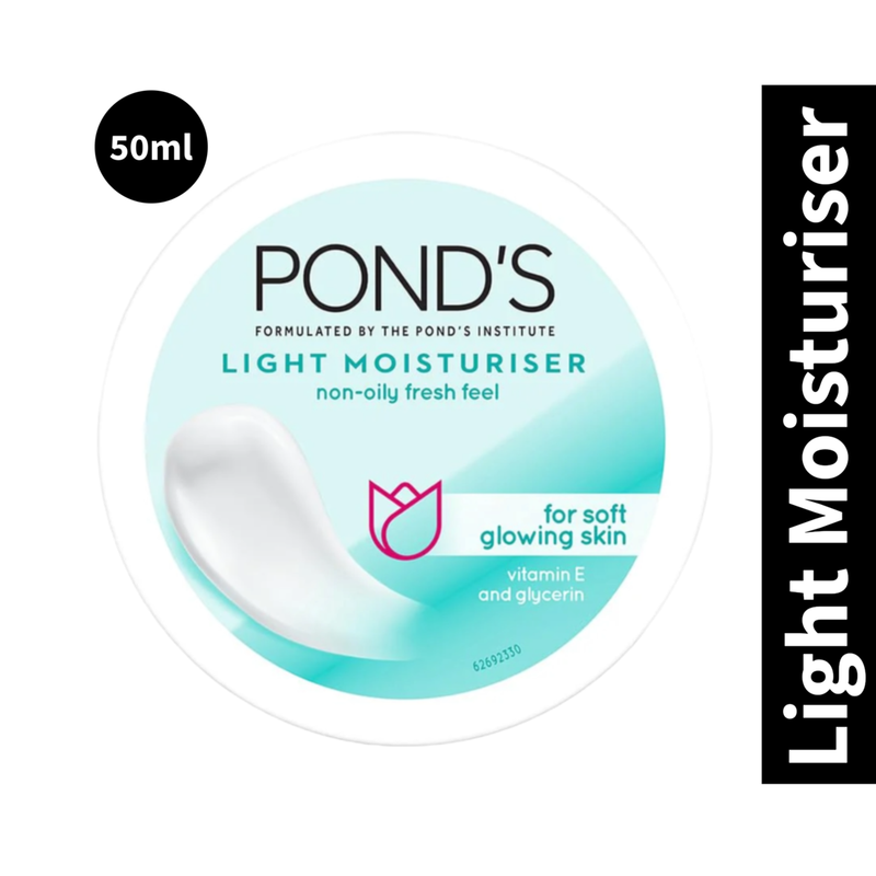 Ponds Face Moisturiser Cream Light 50ml