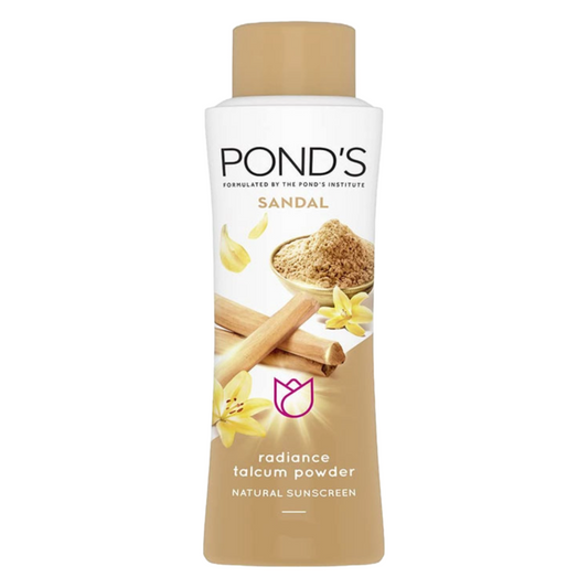 Ponds Sandal Radiance Natural Sunscreen Talcum Powder 300g