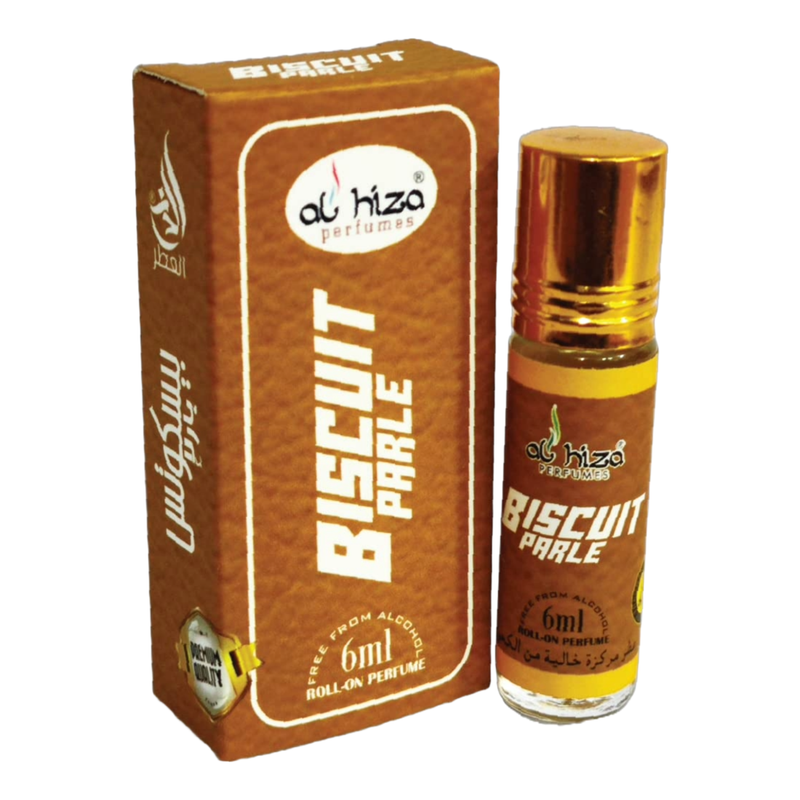 Al Hiza Biscuit Parle Perfume (6ml)(Pack of 2)