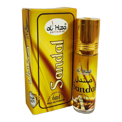 Roll On Perfume Al Hiza Sandal 6ml
