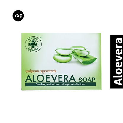 Sadguru Aloevera Soap (75gm)(Pack of 1)