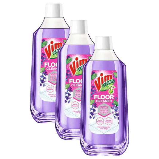 Vim French Lavender With Sage Floor Cleaner 1L Pack of 3