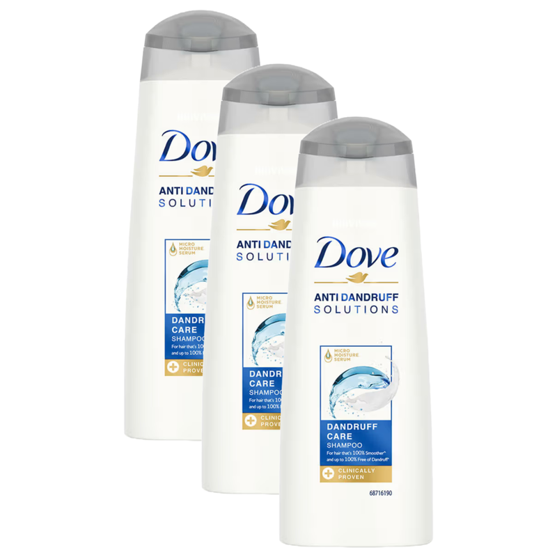 Dove Anti Dandruff Solution Dandruff Care Shampoo 180ml Pack of 3