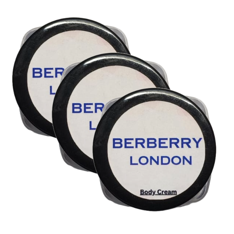 Berberry London Perfume Body Cream 10g Pack of 3