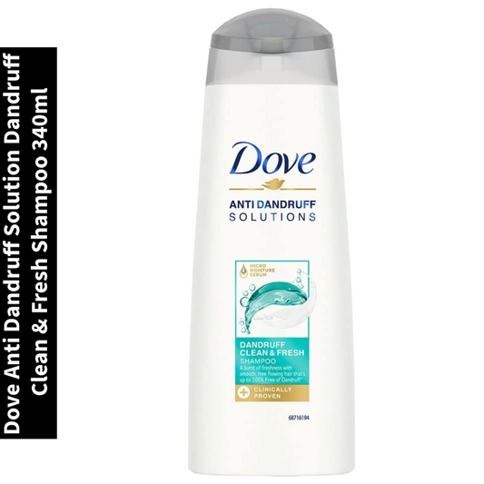 Dove Dandruff Clean & Fresh Shampoo Anti Dandruff Solution 340ml