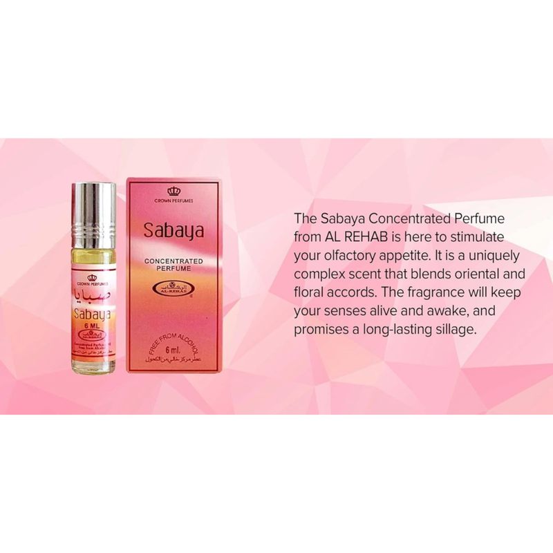 Concentrated Al Rehab Sabaya Perfume 6ml